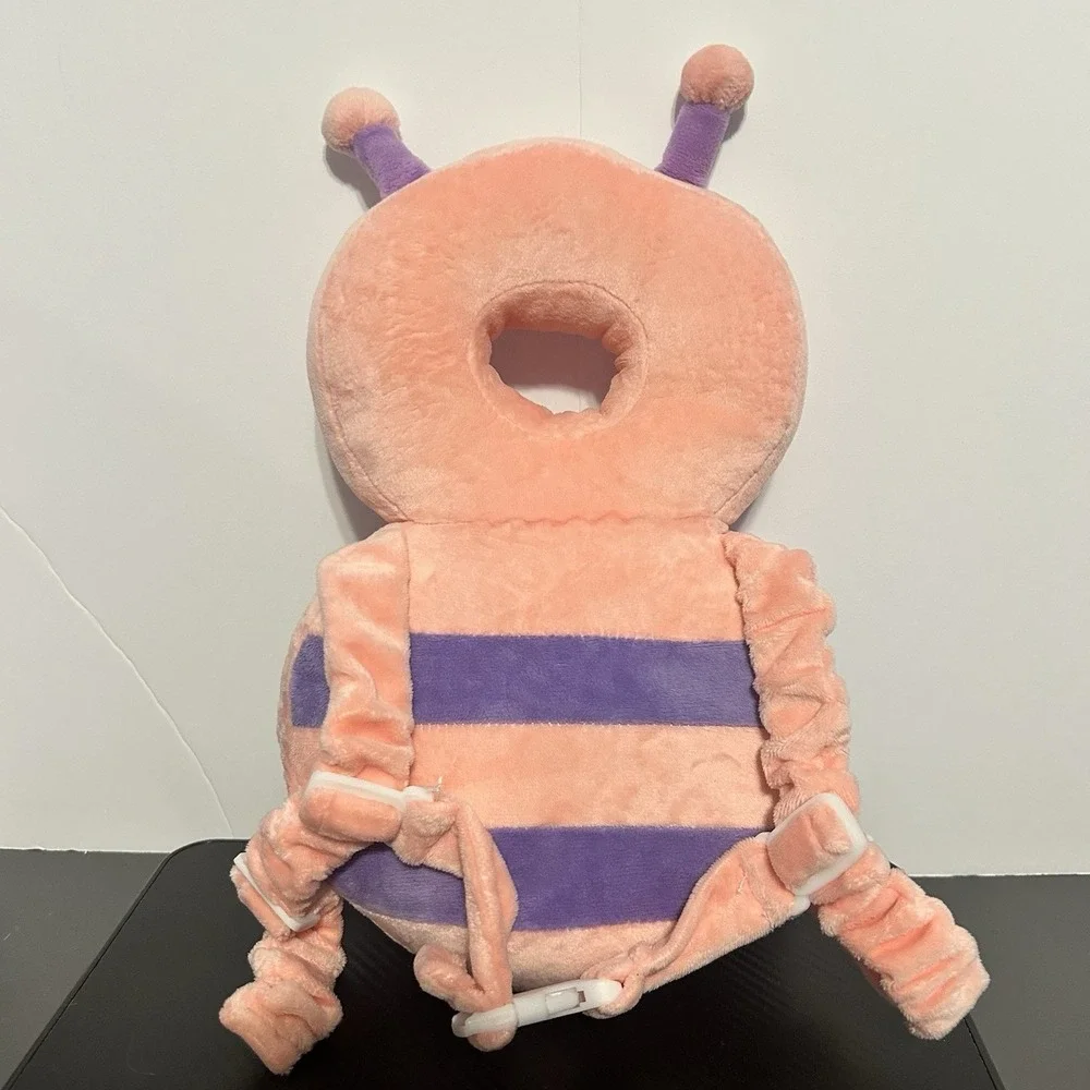Pink butterfly baby backpack